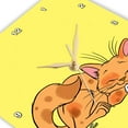 thumbnail image 3 of 3dRose, Sleeping Cat, 10x10 Wall Clock, 3 of 7