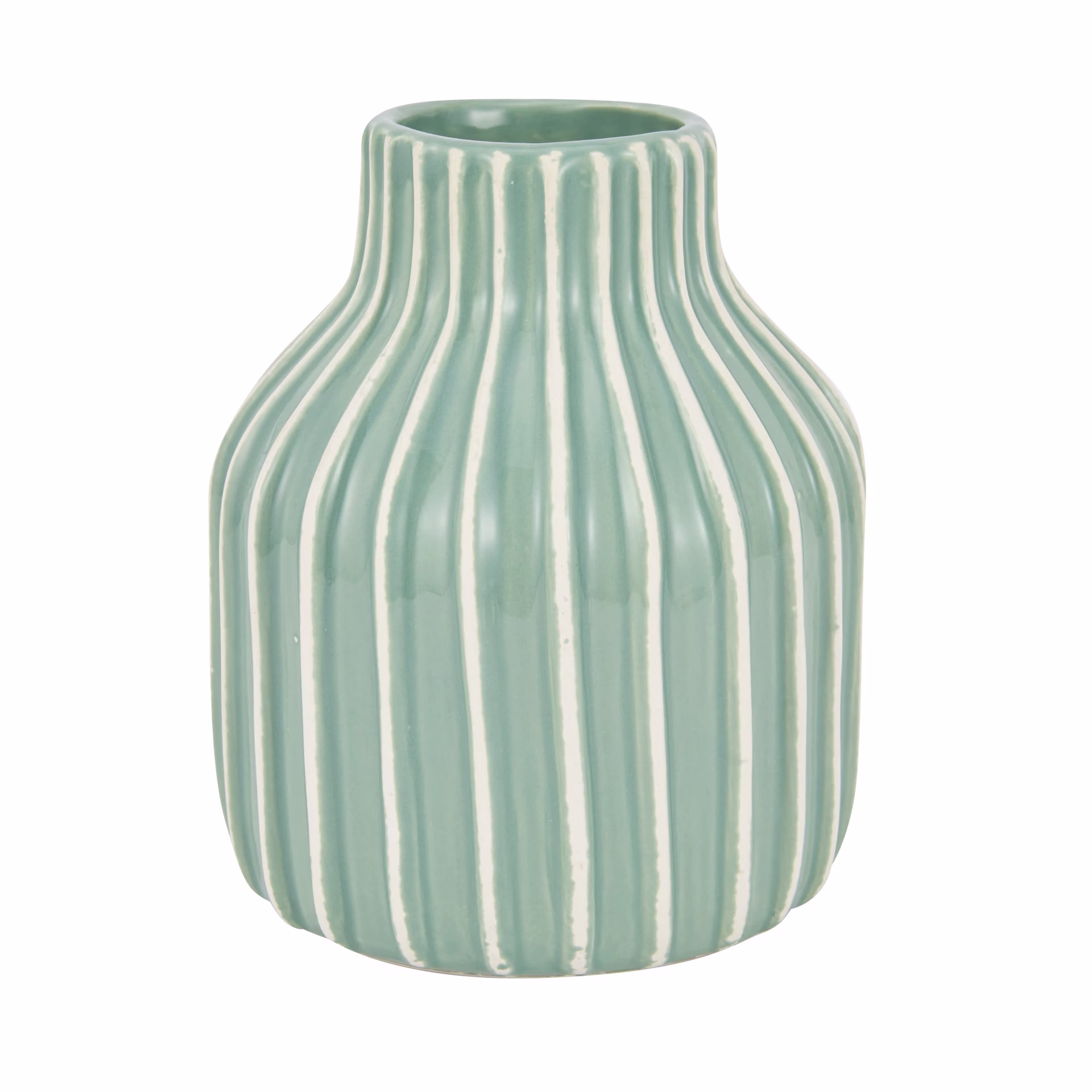 thumbnail image 1 of Anko Stripe Ceramic Vase, 1 of 5