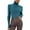 Cyan, variant on Turtleneck Sweater - Women's Warm High Neck Pullover, Cozy Layer for Ski Lodge, Winter Travel, and Cold Weather Comfort | Turtleneck Sweater Women, Turtleneck Sweater