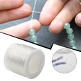 thumbnail image 4 of BUYISI Beading Wire Stretch Line Beading Thread Elastic Cord Pony Beads Bracelets 0.6Mm, 4 of 5