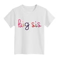 thumbnail image 4 of Kogui Kids Shirts Girls Striped Short Sleeve Shirts Kids Crewneck Tops Curved Hem Tees Size 7-8 (White,7-8 Years), 4 of 4