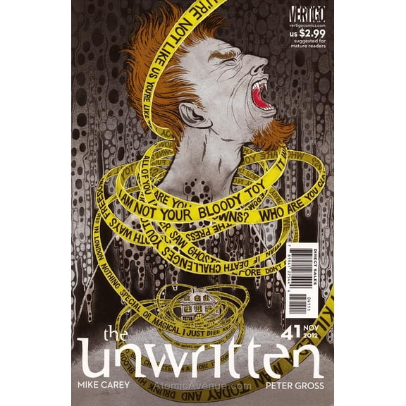 Unwritten, The #41 VF ; DC/Vertigo Comic Book