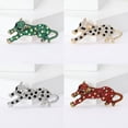 thumbnail image 5 of Rhinestones Leopards Pin Alloy Crystal Brooch Scarves Shawl Clip For Fashion Jewelry Accessories And Gift Giving, 5 of 8