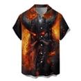 thumbnail image 3 of DGMIOCS Vêtements pour Hommes Coupe Classique Non Rétractable Tenue de Travail Orange TTTTG, 3 of 5