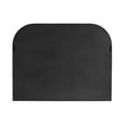thumbnail image 5 of Kate and Laurel Occonor Modern Wooden Arched Mirror, 36 x 28, Black, Transitional Arch Wall Mirror with Geometric Shape for Use as Bathroom Mirror for Vanity or Fireplace Mantel Mirror, 5 of 8