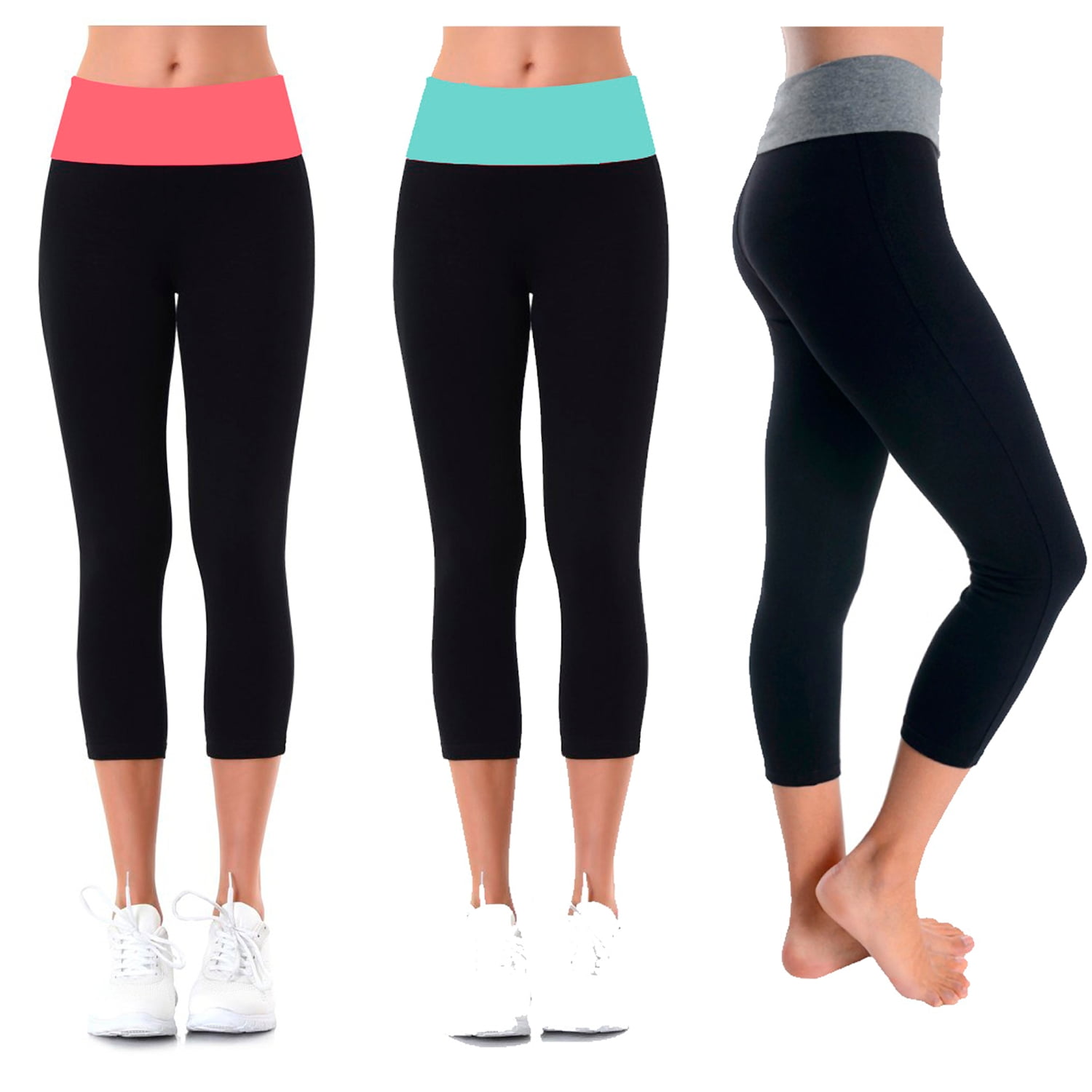 yoga capris walmart