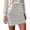 Beige, variant on Ediodpoh Leather Skirts for Women High Waist Pu Pleated Zipper Fanny Pack Pencil Skirt Beige L