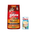 thumbnail image 1 of Gatina Pollo 15 kg + Churu Atún con Vieira Sobre con 4 Tubos de 14 g, 1 of 4