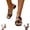 Black, variant on YOUYEDIAN Wedge Sandals for Women Summer Walking Shoes Casual Slip on Non Slip Slippers Comfy Open Toe Orthopedic Sandals