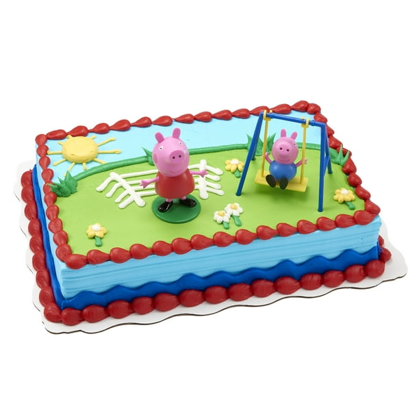 Peppa Pig Sheet Cake - Walmart.com