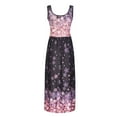thumbnail image 2 of Robe Florale d'Été pour Femmes Mode Printemps/été Col Rond Décontracté Imprimé Sans Manches Robe Florale d'Été pour Femmes Robe d'Été Aguichant pour Femmes, 2 of 6