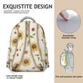 thumbnail image 5 of Yellow Sunflower Students Backpack Comfortable, Lightweight School Bag with Rustic Farmhouse and Boho Floral Design, 5 of 6