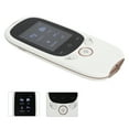 thumbnail image 4 of Translator Device, Language Translator Device 4.0BT 2.4G WiF 45 Languages With USB Charging Cable Lanyard For Business For Travel White, 4 of 8