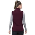 thumbnail image 2 of 33,000ft Women's Fleece Vest, Lightweight Warm Polar Soft Vests Outerwear with Zip Up Pockets, Sleeveless Jacket for Winter, 2 of 6