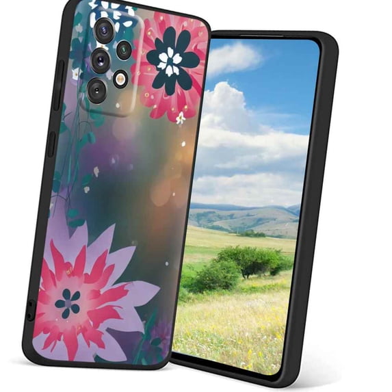 Compatible with Samsung Galaxy A32 5G Phone Case, Flowers-39 Case Men Women, Flexible Silicone Shockproof Case for Samsung Galaxy A32 5G