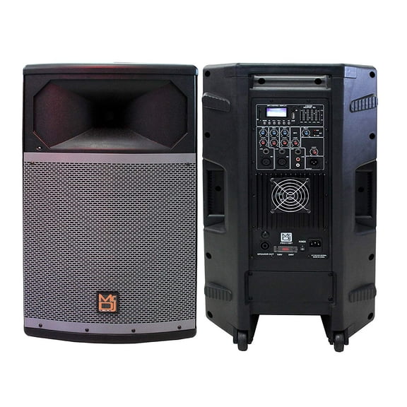 Mr. Dj Pro Series PA System, 15" (PRO115BT)