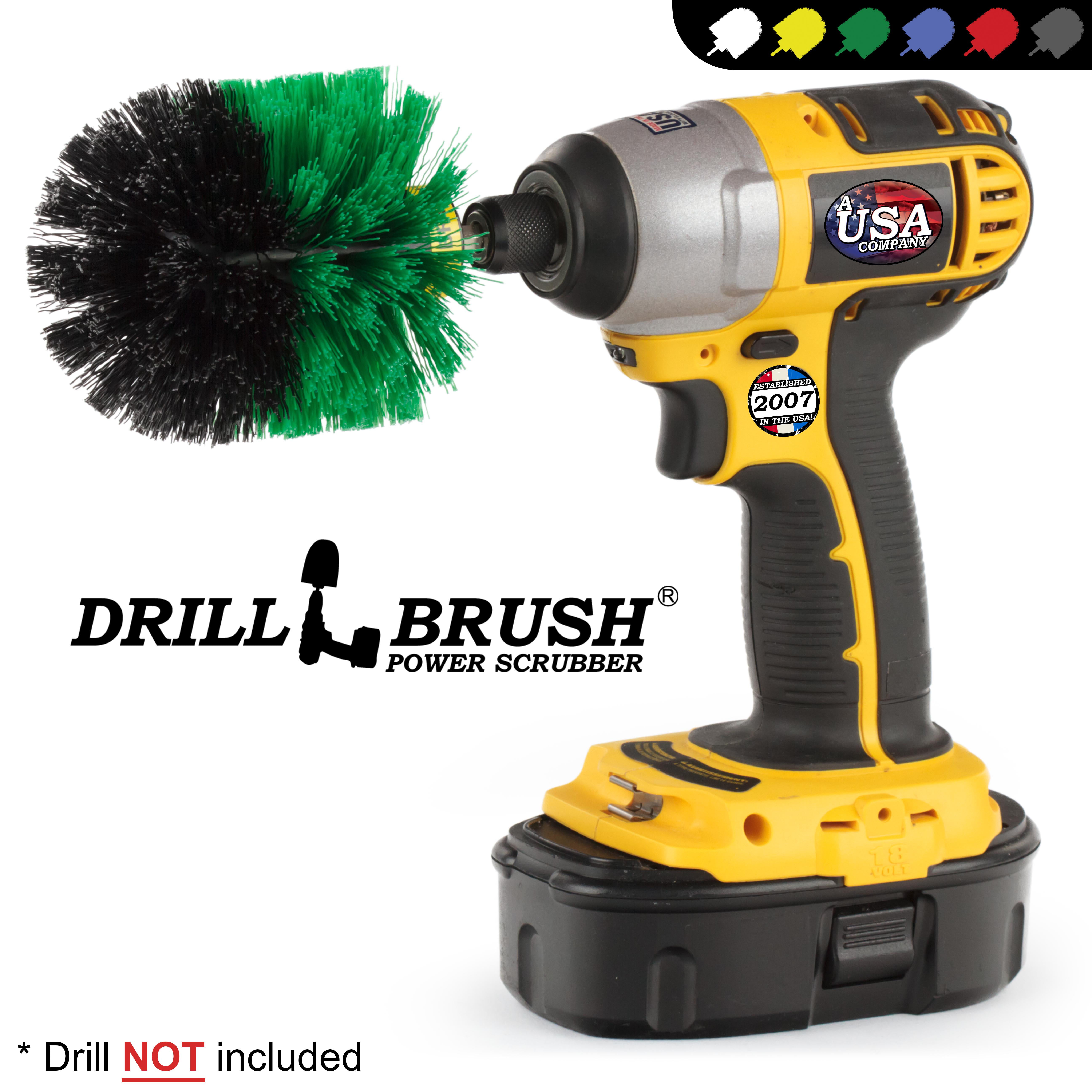 Drillbrush Cast Iron Cleaner, Kitchen Cleaning Supplies, Kitchen Scrub Brush,  Cleaning Tools, Cast Iron Scrubber - Yahoo Shopping