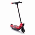 thumbnail image 5 of Kids Ride On Electric Scooter With Kickstand,Scooter Bell,Faster Speed And Longer Usage Time,Rear Brake,Wider Pedal,Non-Slip Handle,Colorful LED Lights,5.59-6.84 MPH For Kids 6+., 5 of 14