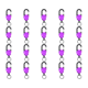 thumbnail image 1 of Llavero retráctil con cable de acero de 24 pulgadas soporte para tarjeta de identificación color morado, 1 of 3