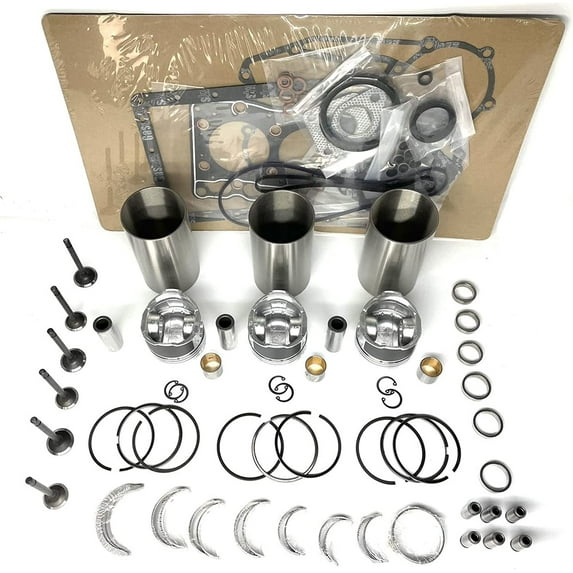 Seapple Engine Overhaul Rebuild Kit Compatible with Kubota D1803-CR-TIE4 Engine
