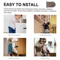 thumbnail image 3 of Juego de topes de ventana y cerraduras de puerta a prueba de niños: proteja a los niños con protectores de ventanas para sótanos, 3 of 5