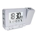 thumbnail image 3 of Reloj Con Proyector De Pantalla Led Con Luz De Fondo Reloj Despertador Giratorio Alimentado Por Batería Para La Decoración Del Dormitorio Del Hogar Advancent HA025913-02, 3 of 5