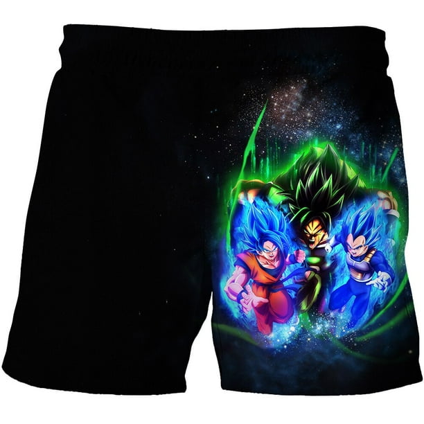 Conjunto de Dragon Ball, ropa de Cosplay, pantalones, ropa de Halloween para niños, pantalones de natación de playa de verano para niños, transpirable de secado rápido 160 zhangyuxiang CONDUJO
