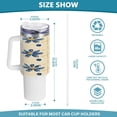 thumbnail image 3 of GZHJMY Graffiti Flower Pattern Stainless Steel Vacuum Insulated Mug, Insulated Straw Mug with Handle, Reusable Insulated Travel Mug, 3 of 7