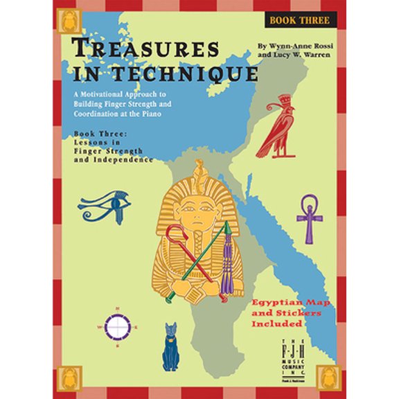 Pre-Owned Treasures in Technique, Book Three - Lessons in Finger Strength and Independence (Paperback) 156939203X 9781569392034