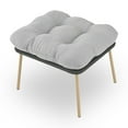 thumbnail image 2 of POCASSY Vintage Minimalist Outdoor Ottoman With Cushion, 2 of 4