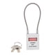 thumbnail image 1 of Kearding Stainless Steel Cable Safety Padlock Lockout Isolation Color Lock, 7 Iluminación y accesorios Blanco, 1 of 1