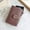 Wine, variant on TopLLC Women's Wallets Women Short Style Fashion Pure Color Lovely Coin Purse Card Wallet Bag WOMAN wallet