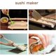 thumbnail image 4 of Bolsa para hacer sushi, almohadilla para rollos de sushi de bambú, molde para hacer rollos de arroz y vegetales para sushi, lanzador de cohetes para sushi, 4 of 5