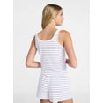 thumbnail image 3 of No Boundaries Cloud Core Sleepwear Brami, Women’s and Women's Plus XXS-3X, 3 of 11