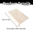 thumbnail image 6 of 1Pcs Non Slip Shelf Liner for Drawers, Perforated Easy Tear Mat for Kitchen Cabinets Shelves, 12X39In (Beige1), 6 of 8