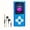 Blue, variant on Classic Multi-color MP4 Player with HD Display - MP3 Audio, Video Playback, E-book & Image Browsing, Compact Lightweight Design (Choose No Memory or 32GB Card)