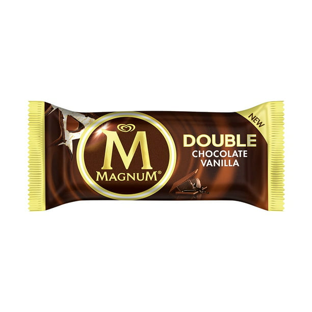 Magnum Single Serve Ice Cream Bar Double Chocolate Vanilla 1 ct ...