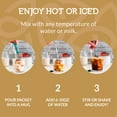 thumbnail image 5 of Cusa Tea & Coffee | Premium Instant Vanilla Dark Roast | Rainforest Alliance Certified Arabica Beans | Hot or Cold Brew Drink Mix Packets (30 Single Servings), 5 of 6