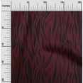thumbnail image 1 of oneOone Cotton Poplin Maroon Fabric Skins Animal Craft Projects Decor Fabric Printed By The Yard 56 Inch Wide, 1 of 4