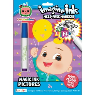 Imagine Ink Coloring Book Assorted Set for Girls (Bundle Includes 6  Different No Mess Coloring Books )