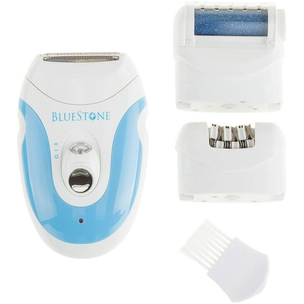 Bluestone 3 in 1 Rechargeable Shaver, Callus & Hair Remover Walmart