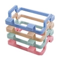 thumbnail image 3 of MYG Kitchen Hanging Trash Plastic Rack Storage Garbage Holder Waste Bag, 3 of 9