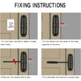 thumbnail image 3 of Safety Spring Door Closers, Adjustable Closing Door Hinge, Automatic Stopper Fire Rated, Hinged Doors to Self Closing, 3 of 5