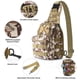 thumbnail image 4 of Bolsa táctica para el pecho, bolsa de hombro militar impermeable, mochila, bolsa de mensajero ligera, bolsa pequeña para caza, camping, deportes, camping, senderismo (kh. Afortunado Sencillez, 4 of 4