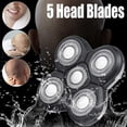 thumbnail image 2 of 5d Electric Shavers Replacement Heads Razor Blades Heads Bald (grey), 2 of 5