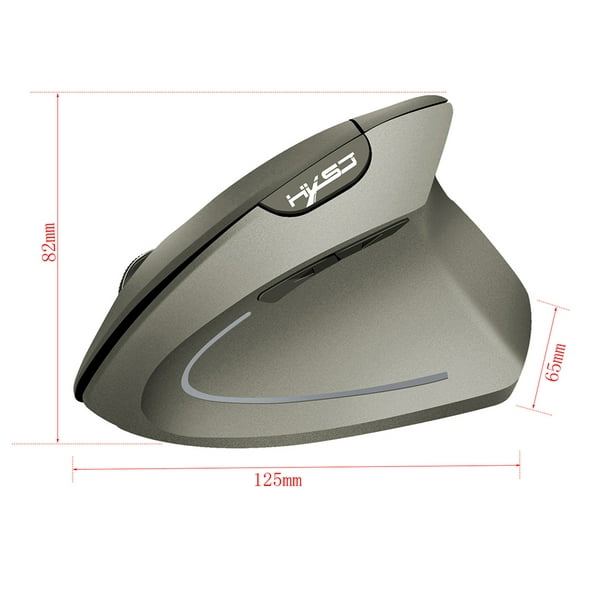 Mouse Souris verticale sans fil Rechargeable 2400 DPI Portable en