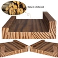 thumbnail image 4 of Cipaher Estantes Flotantes de Madera para Pared Estante de Almacenamiento Multifuncional Estilo Moderno Simple Decorativo, 4 of 7