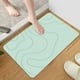 thumbnail image 4 of Tapete Cuadrado Antideslizante, Lavable, Para Puerta, Cocina, Bao Y Entrada De Mascotas, 1 Docena, Beige, Ukhbmc, 4 of 8