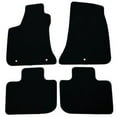 thumbnail image 4 of Ikon Motorsports Floor Mats Compatible with 2011-2023 Dodge Charger Chrysler 300 RWD OE Factory Style Black Nylon Car Front Rear Carpet Liner 4pcs, 4 of 4
