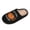 Black, variant on Fengactive Womens Closed Toe Clog Slippers Pumpkin Embroidery Plush Fleece Lining Warm Comfortable Fall Harvest Slippers